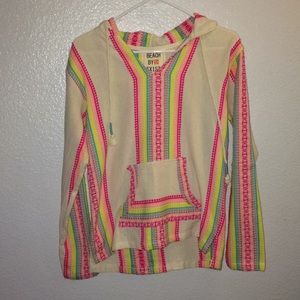 Knit hoodie